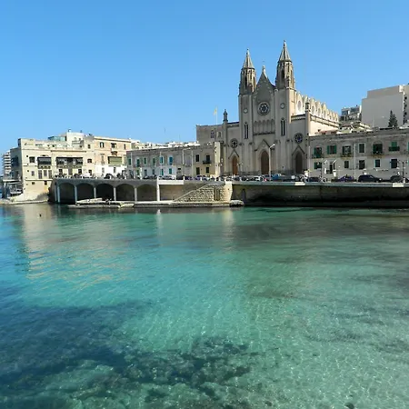 Luxury With Side Seaviews And Pool, Location By Buena Vista Apartamento Sliema